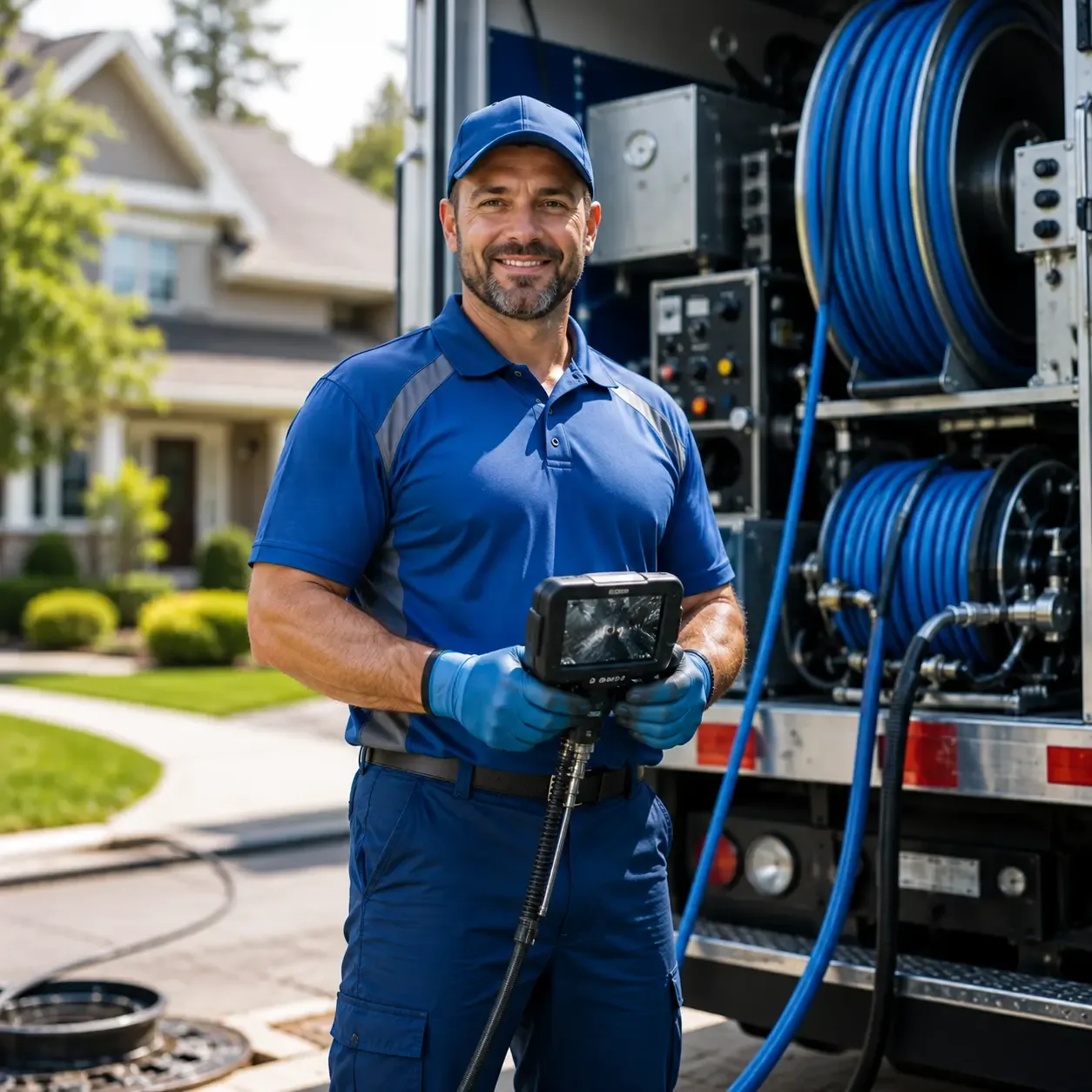 Local outdoor drain cleaning specialists in Addison, TX